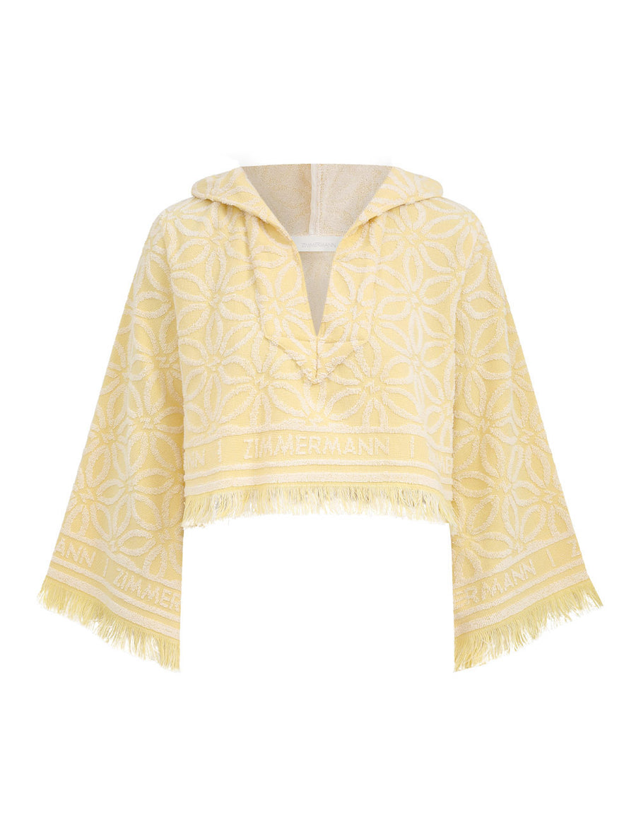Coco Towelling Hooded Top