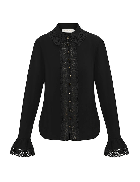 Lace Trim Shirt