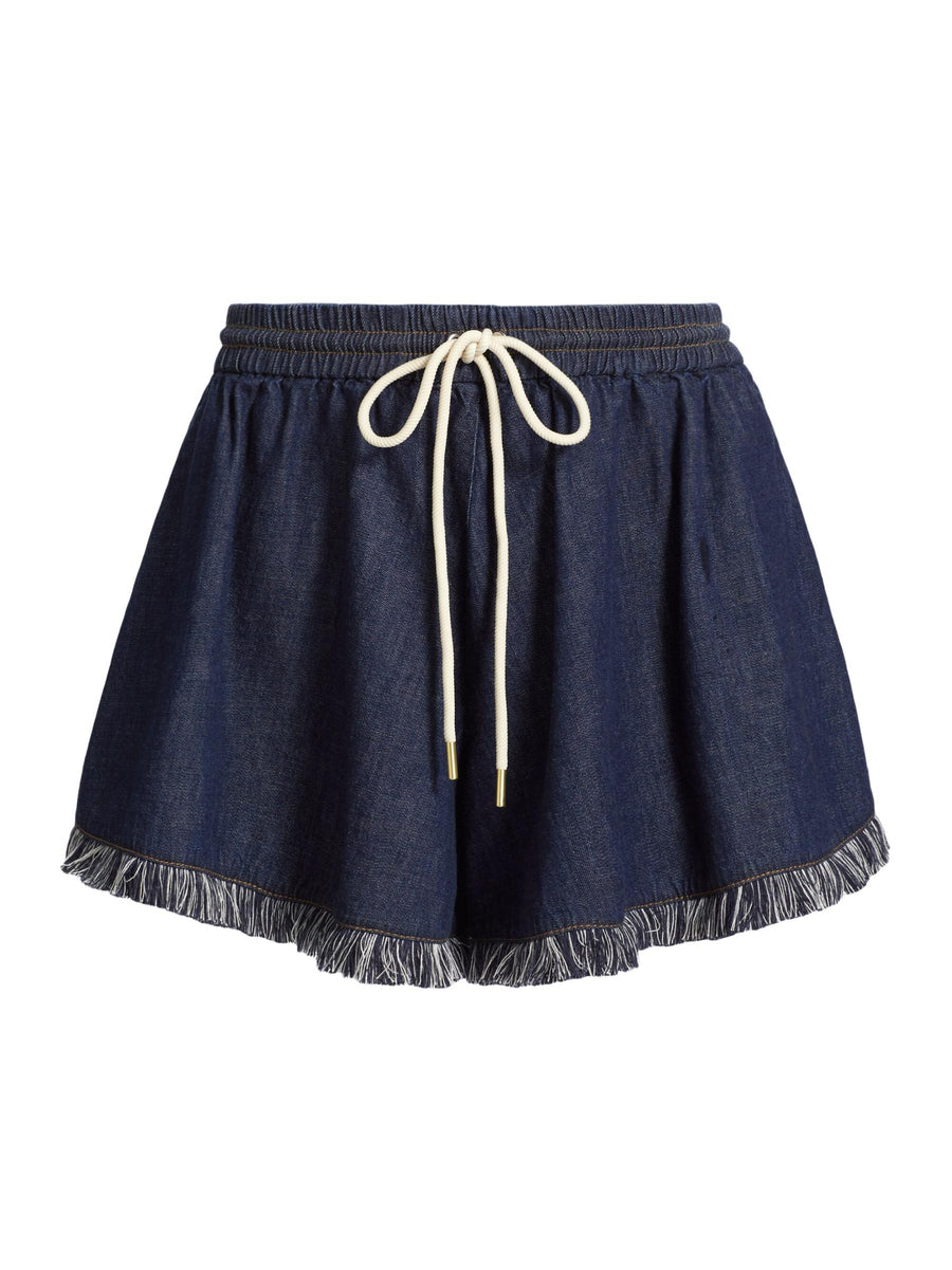 Rhiannon Fringe Denim Short