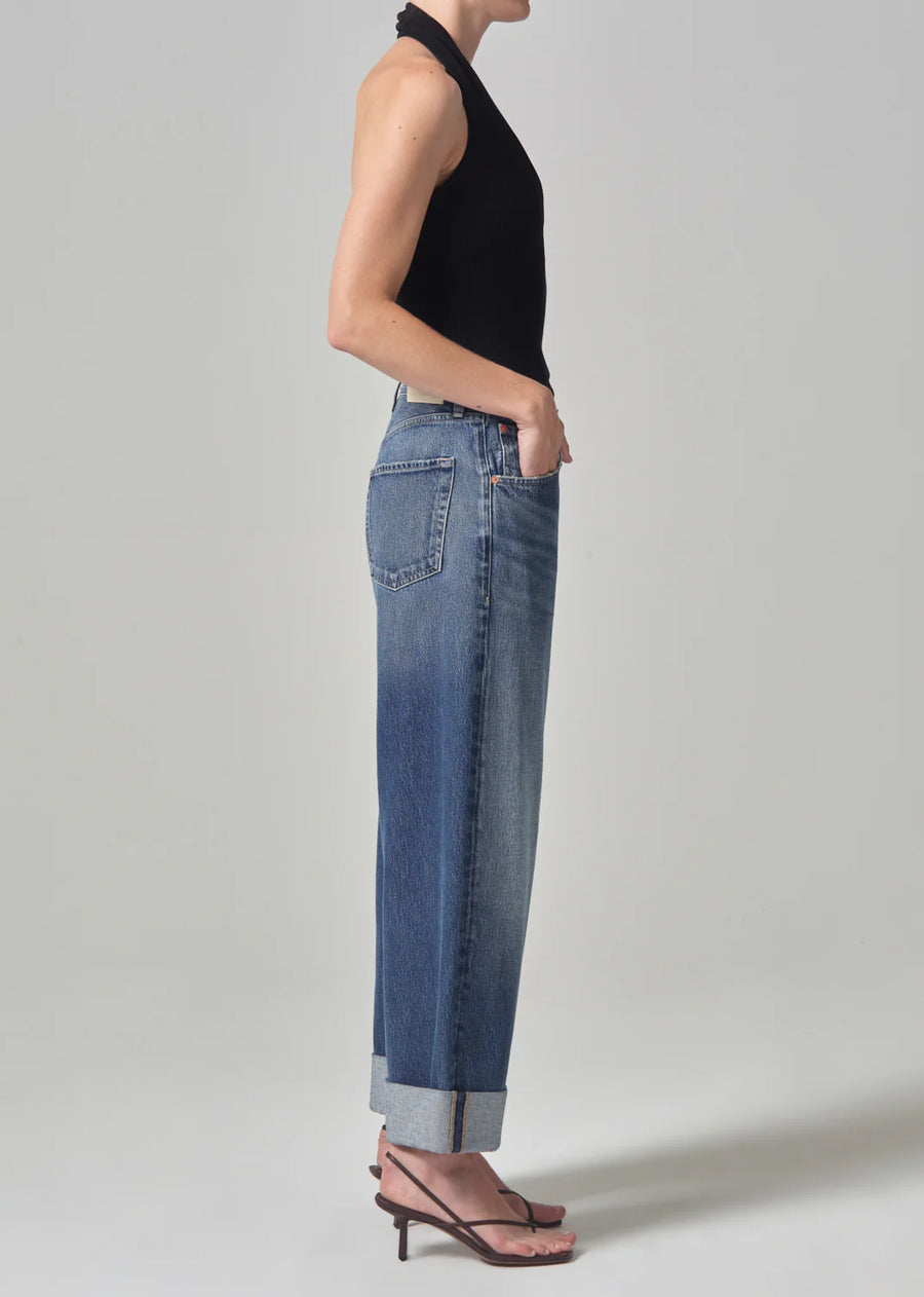 Ayla Baggy Cuffed Crop