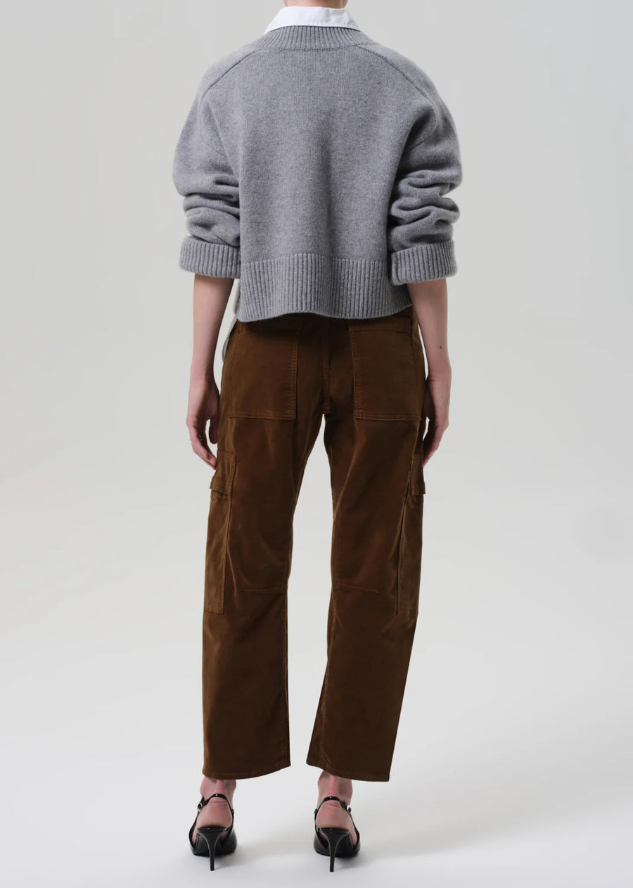Marcelle Low Slung Corduroy Cargo