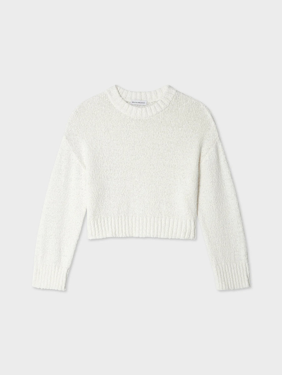 Cotton Slub Easy Crewneck