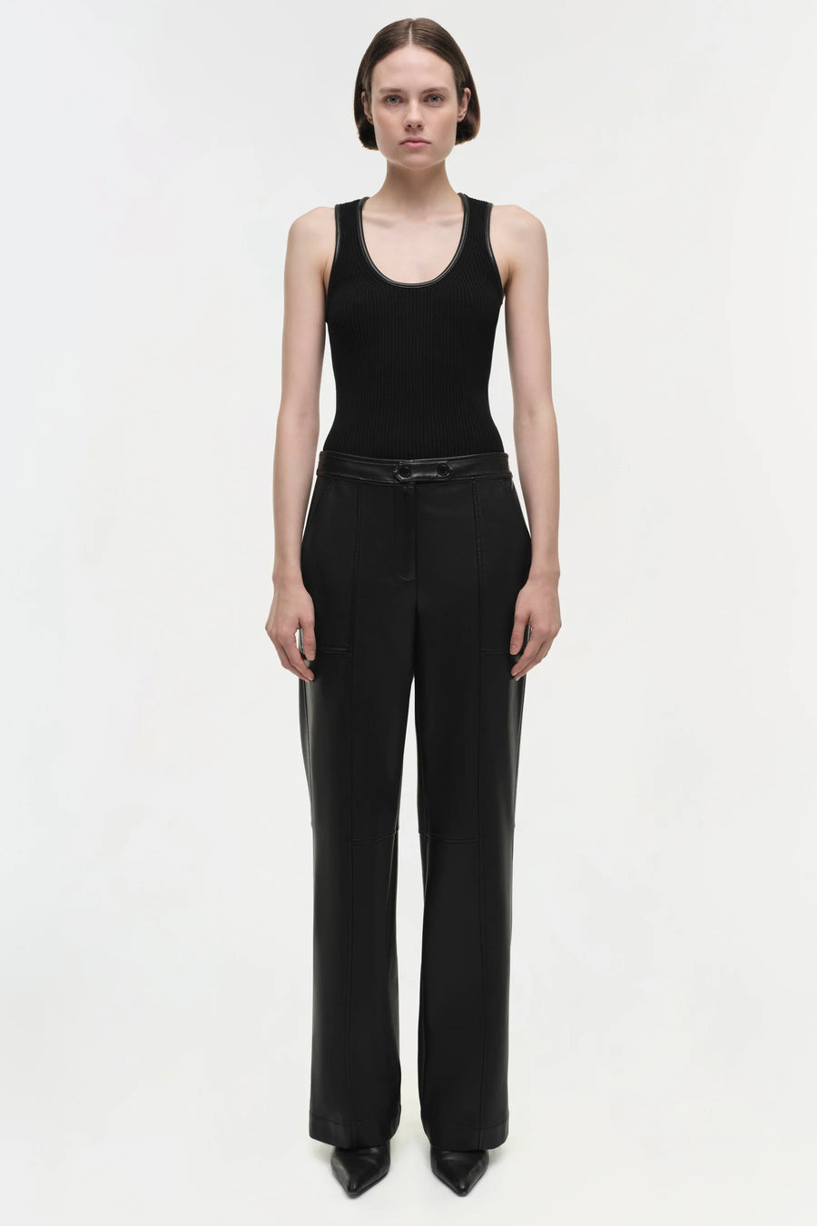 Mackenzie Vegan Leather Pant