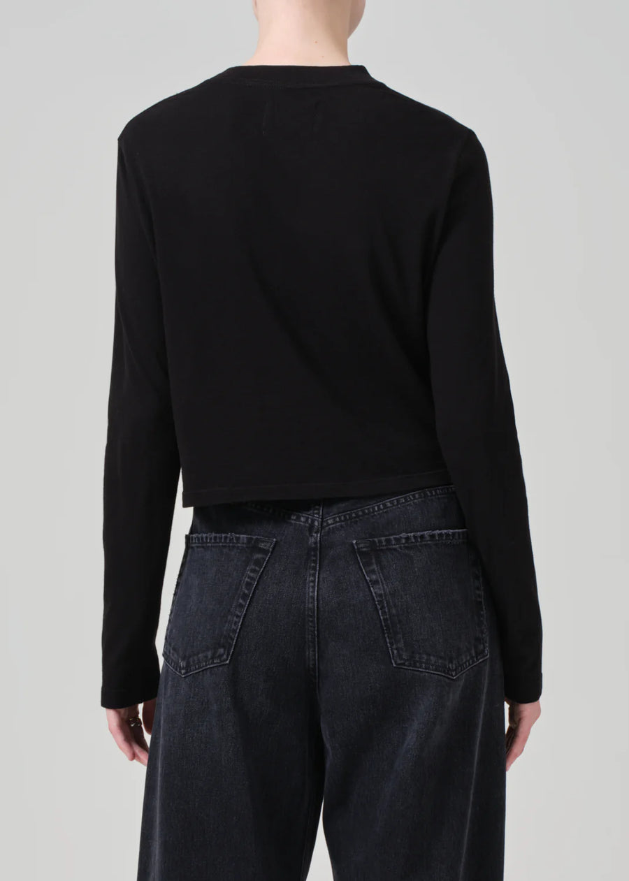 Sabine Cropped Long Sleeve