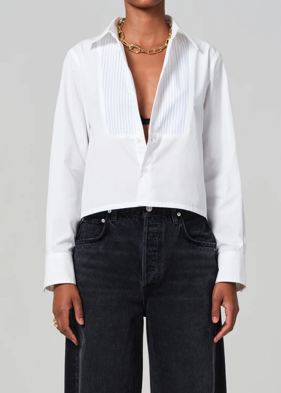 Fino Boxy Cropped Tuxedo