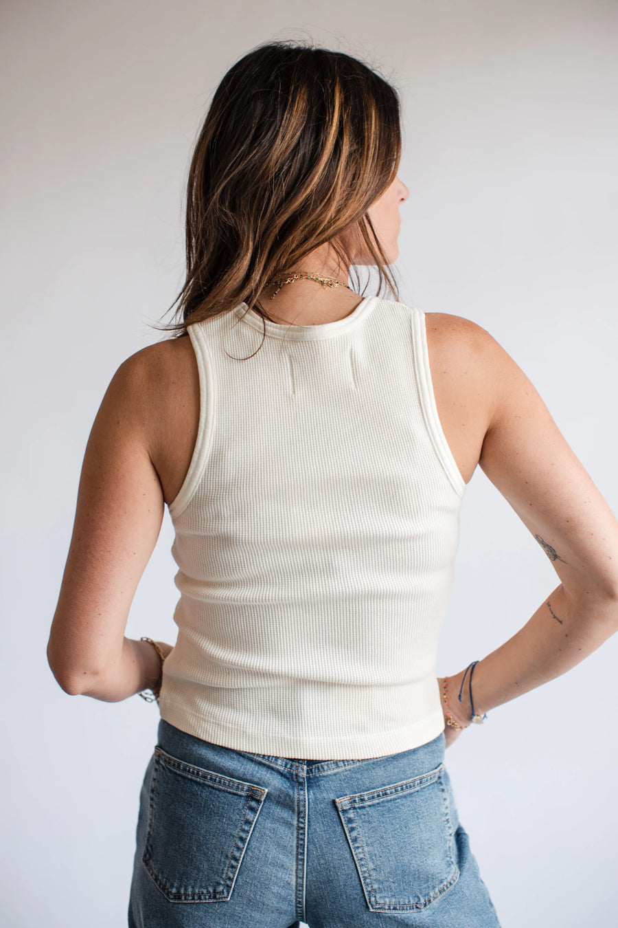 Inez Waffle Tank