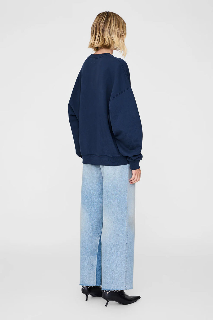 Miles Oversized Sweatshirt Letterman