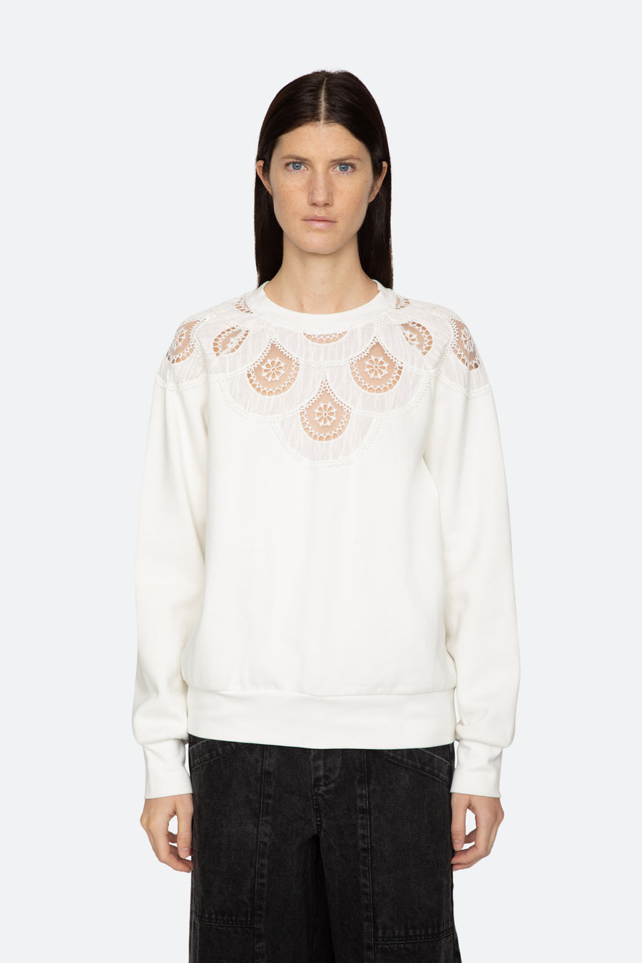 Drea Embroidery Sweatshirt