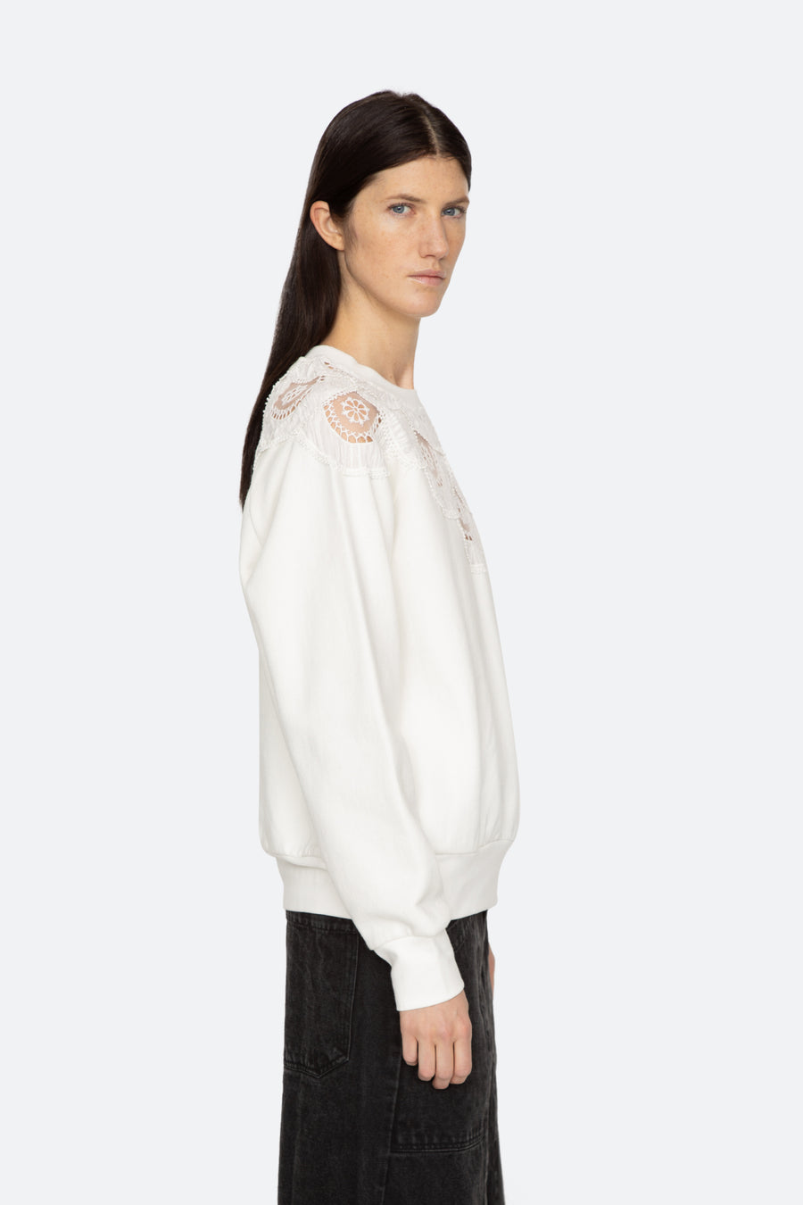 Drea Embroidery Sweatshirt