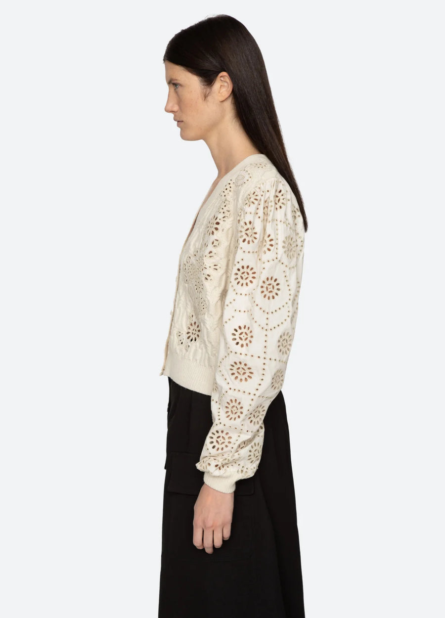 Lainey Embroidery Cardigan