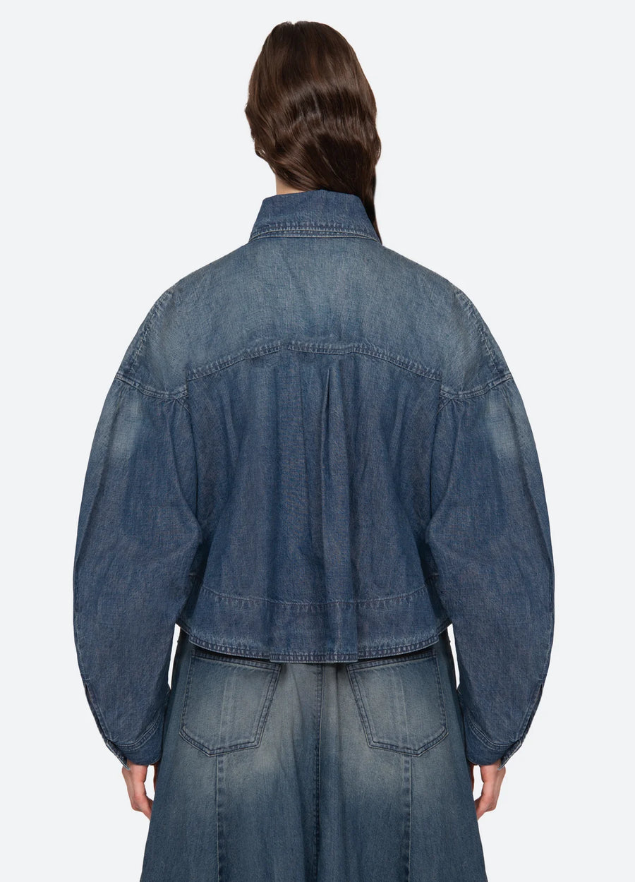 Amari Denim Shirt Jacket