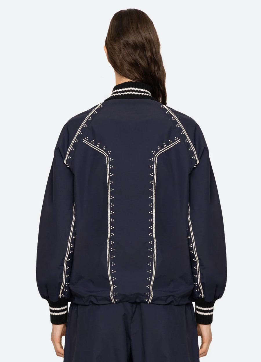 Mille Embroidery Windbreaker