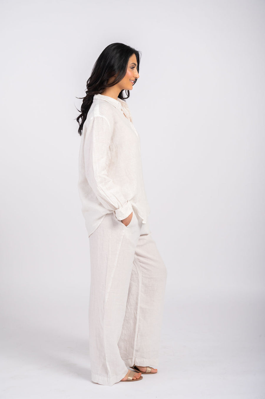 Sisi Linen Button Down