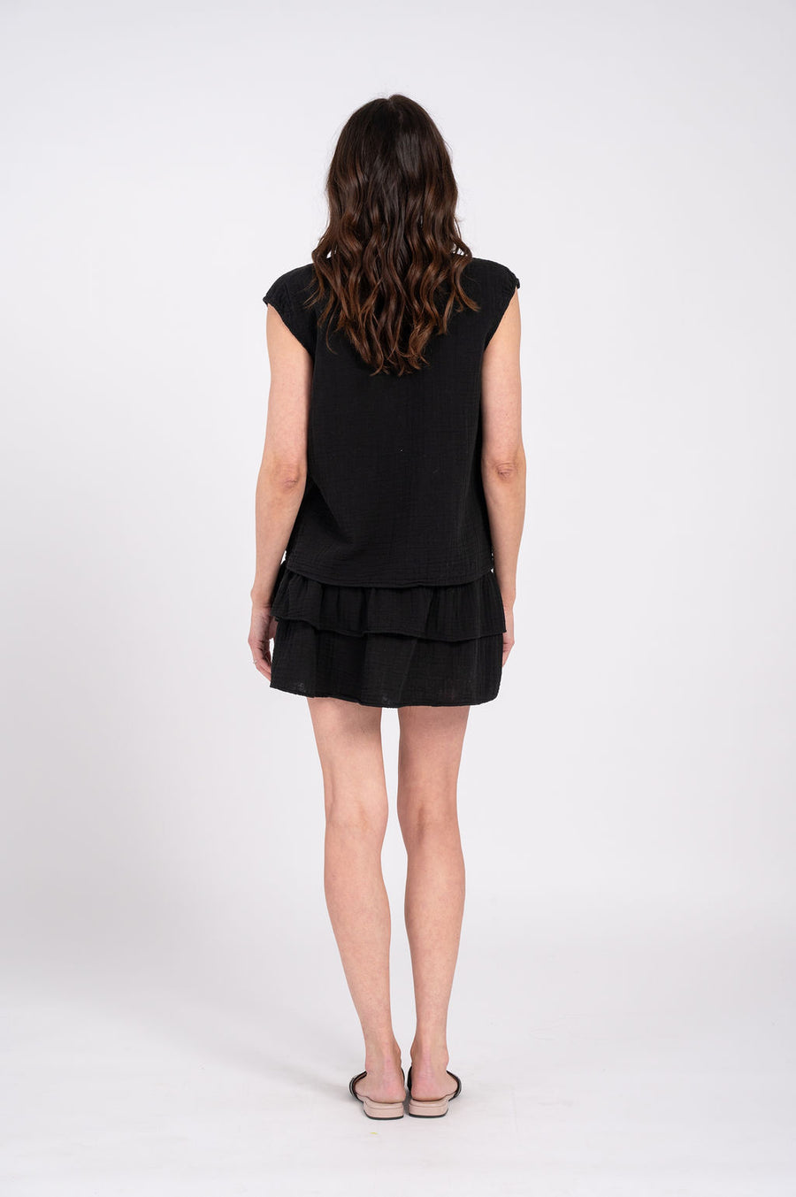 Mila Cotton Gauze Solid Top