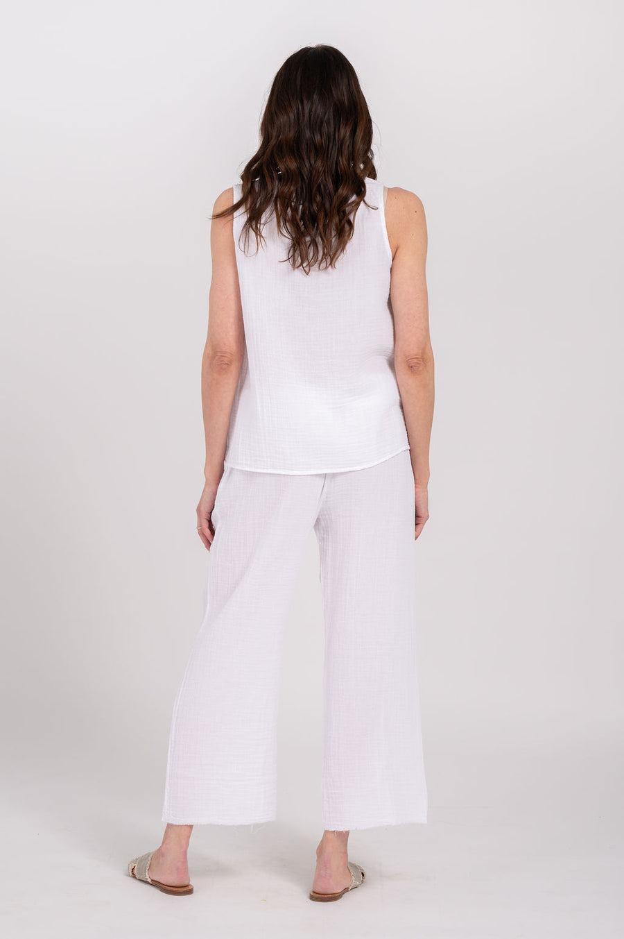 Amara Cotton Gauze Solid Top
