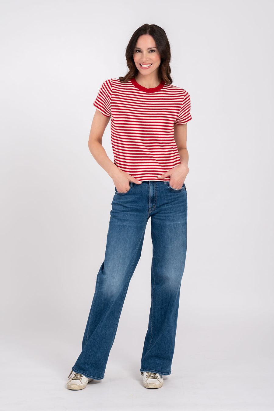 Tash Yarn Dye Jersey Stripe Tee