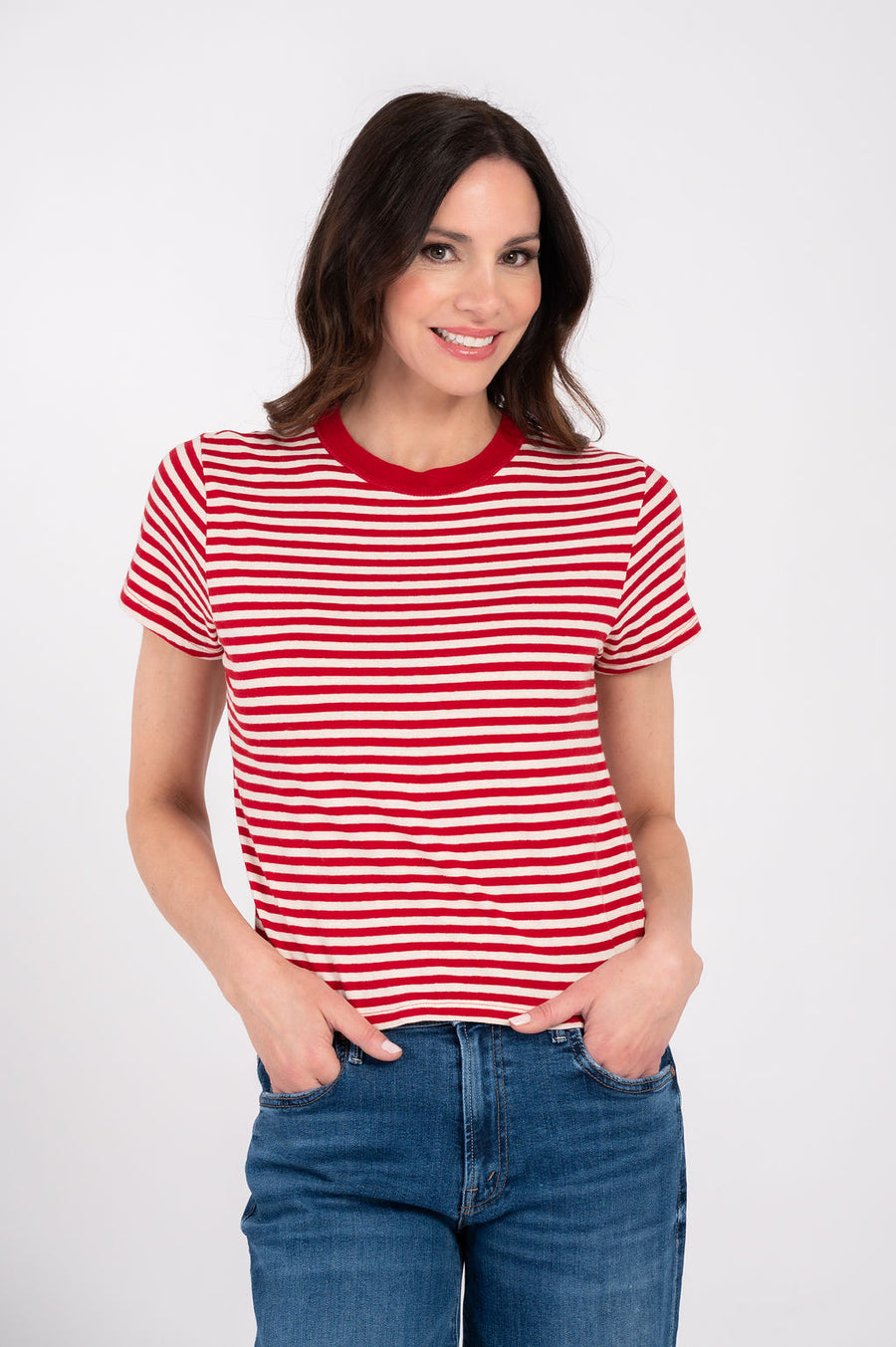 Tash Yarn Dye Jersey Stripe Tee