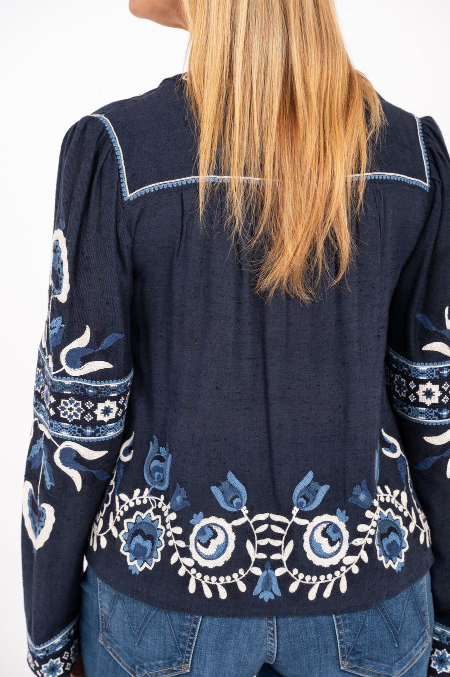 Inga Embroidery Top