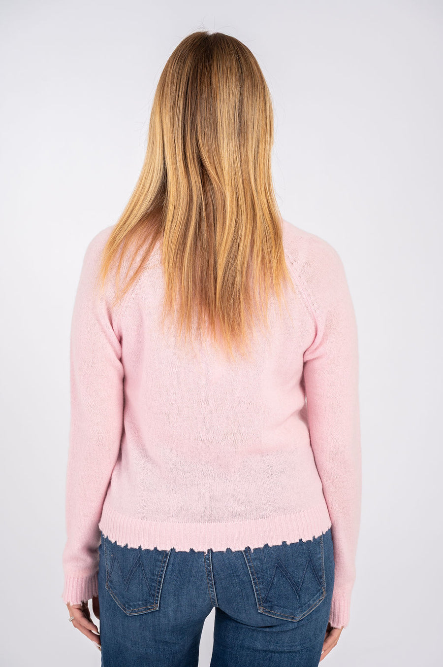 Cropped V Neck