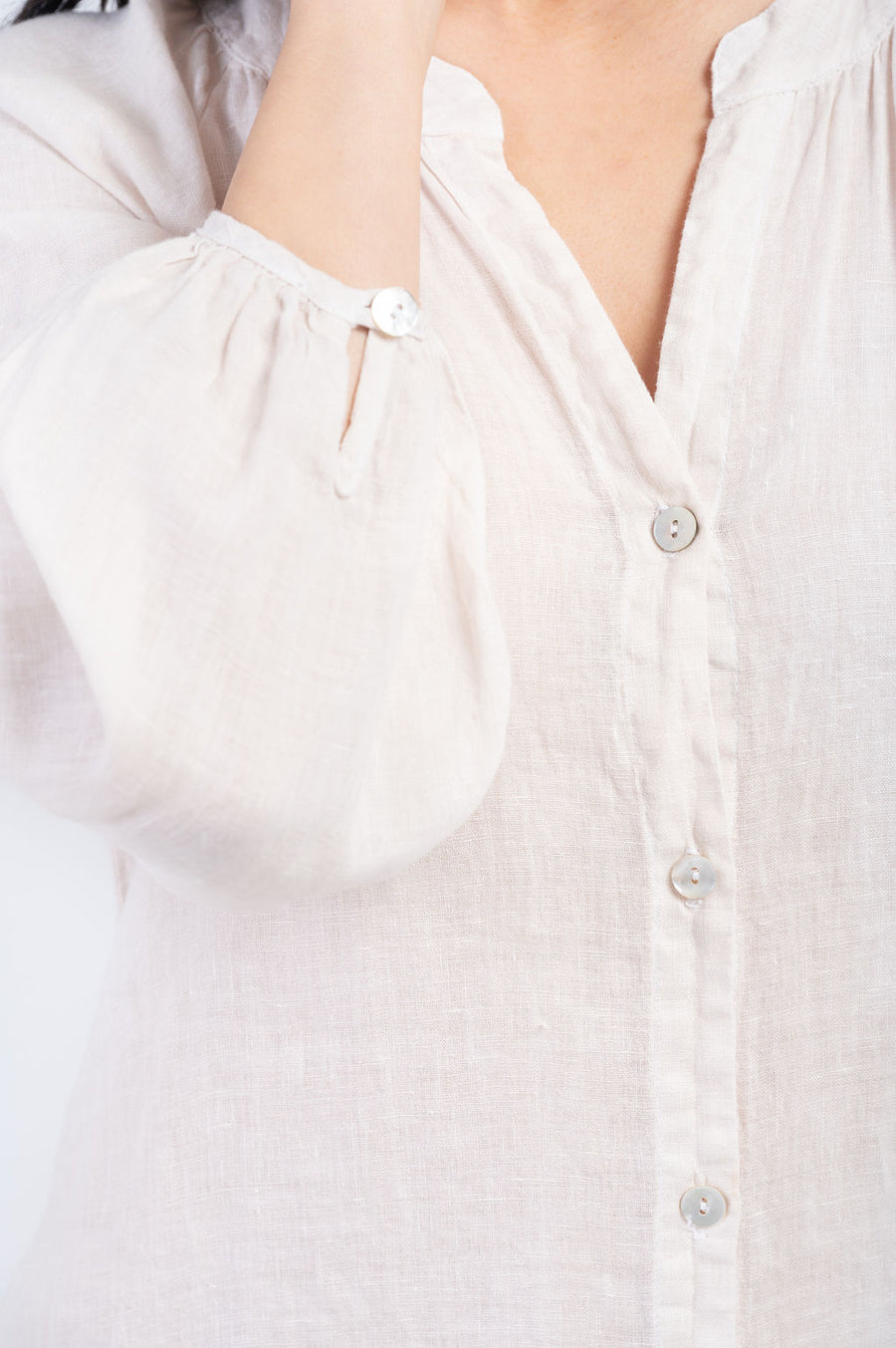 Eden Linen Solid Dress