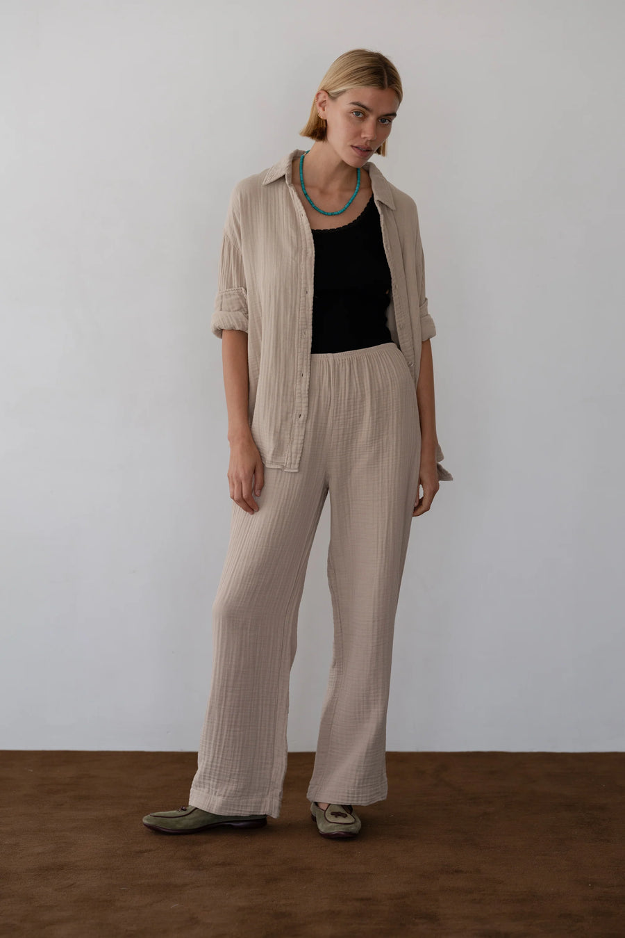 The Bubble Simple Crop Pant