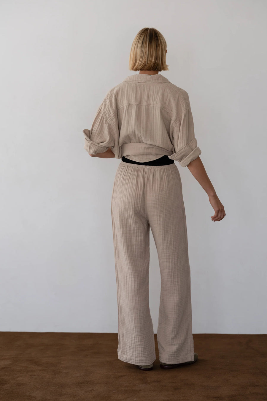 The Bubble Simple Crop Pant