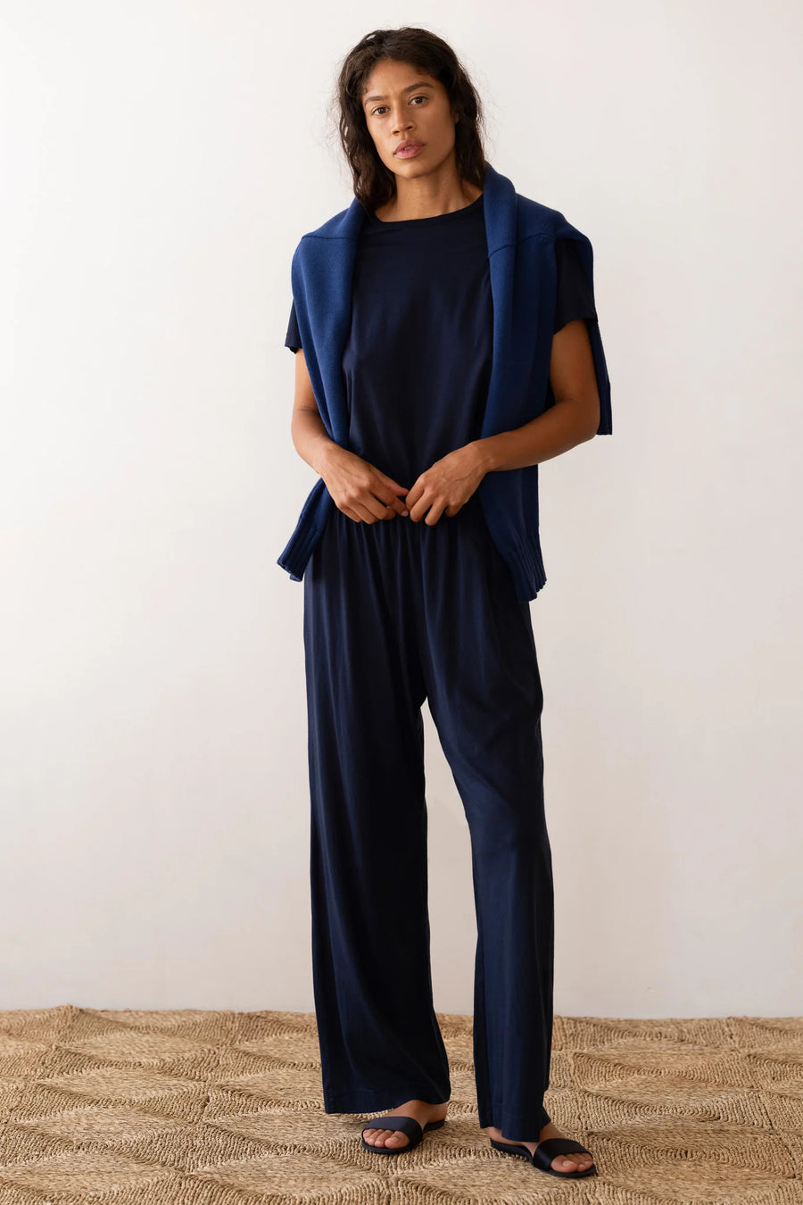 The Jersey Simple Crop Pant