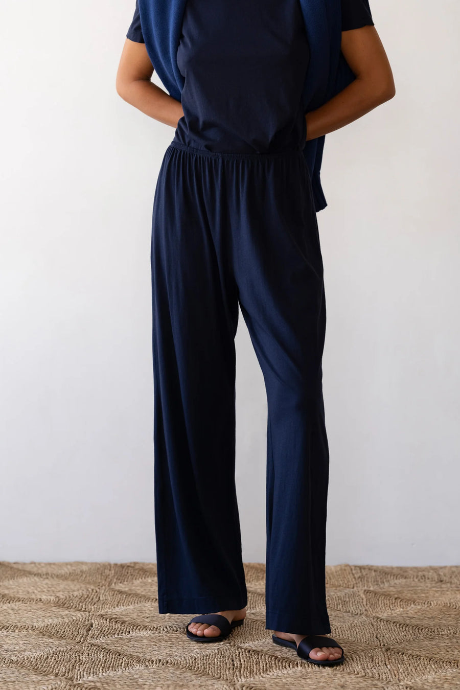 The Jersey Simple Crop Pant