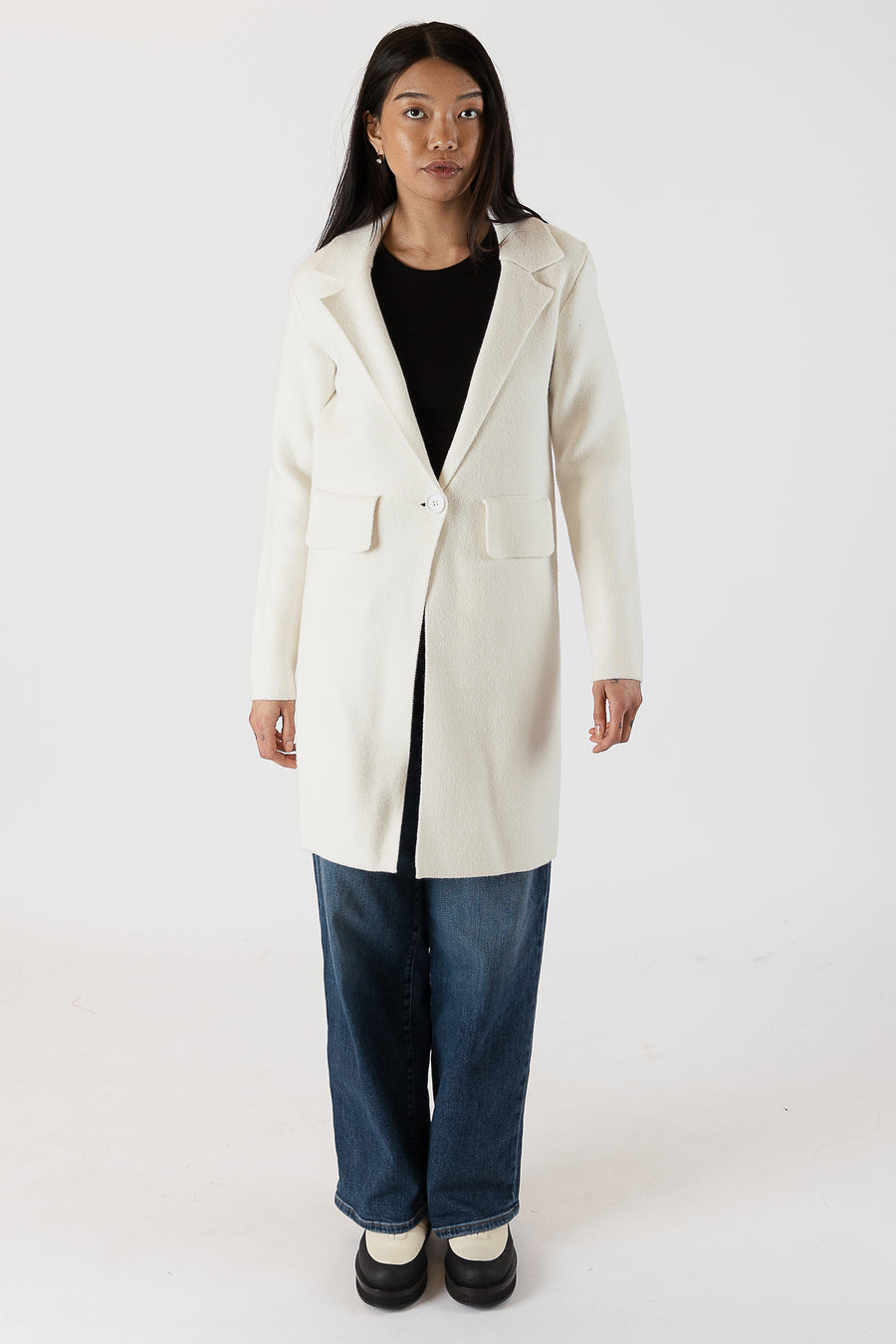 Lyla + Luxe Fiona Fitted Coat