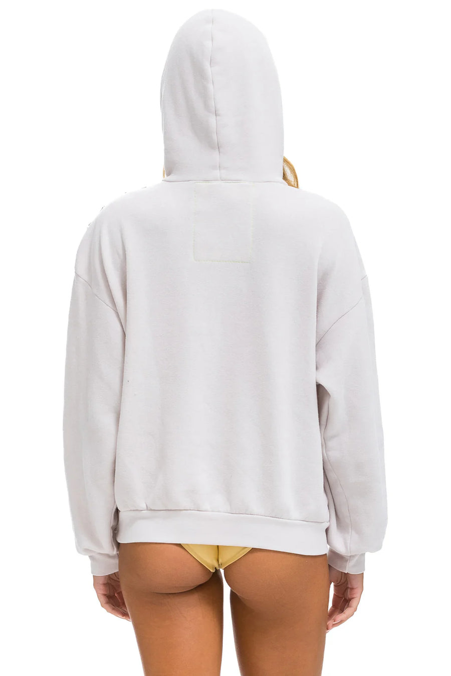 Wave Stripe 4 Pullover Hoodie Relaxed