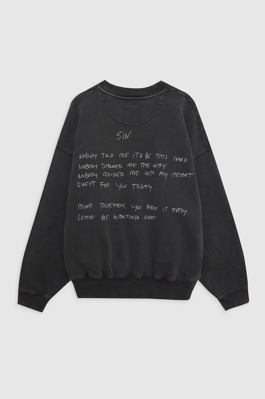 Jaci Sweatshirt Lyrics