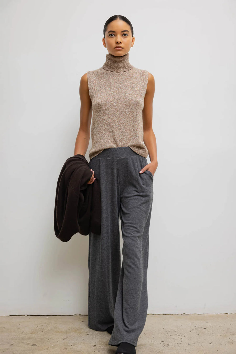 Lauren Pleated Pocket Pant