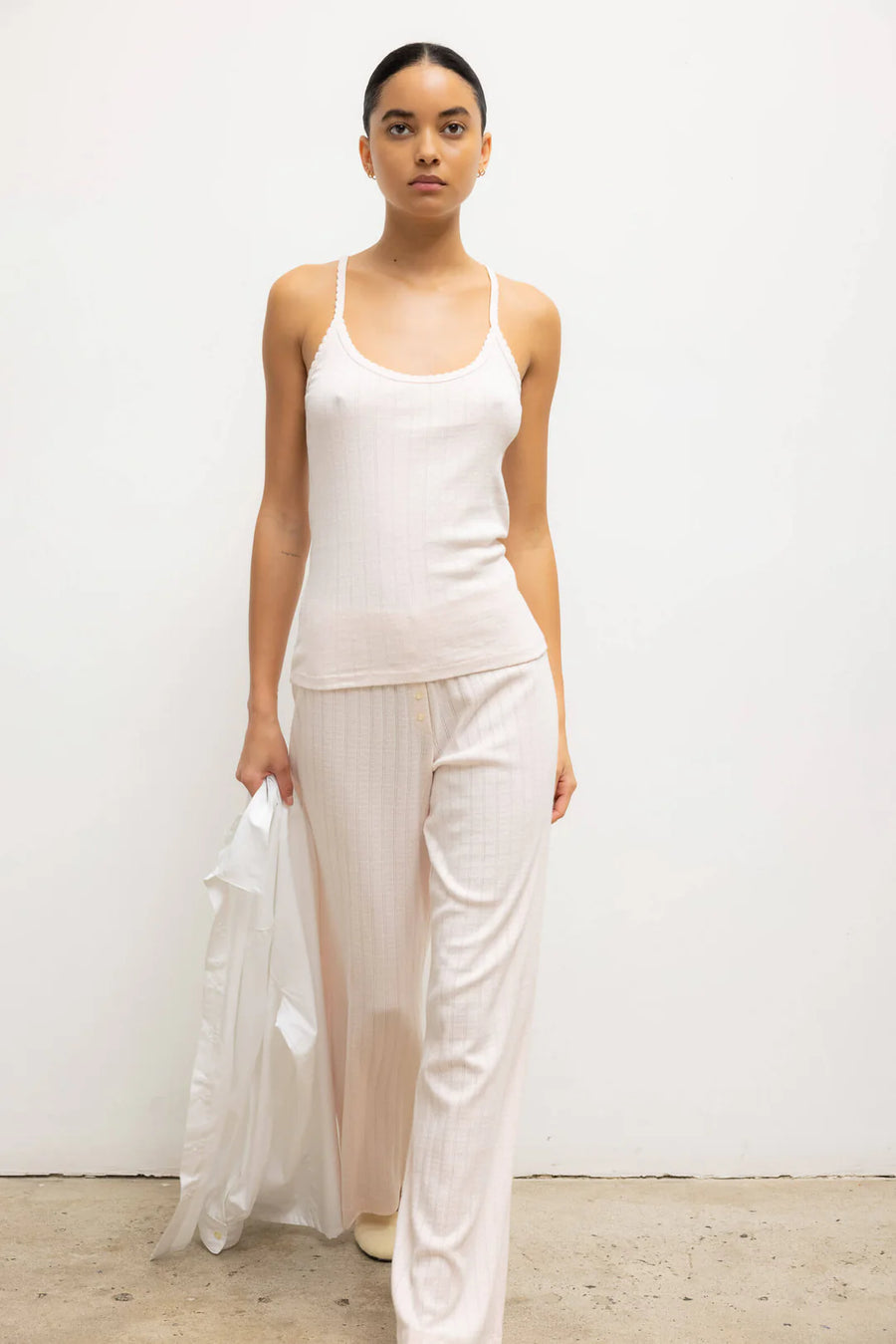 Pointelle Classic Tank