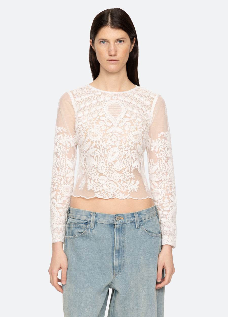 Kaylie Lace Top