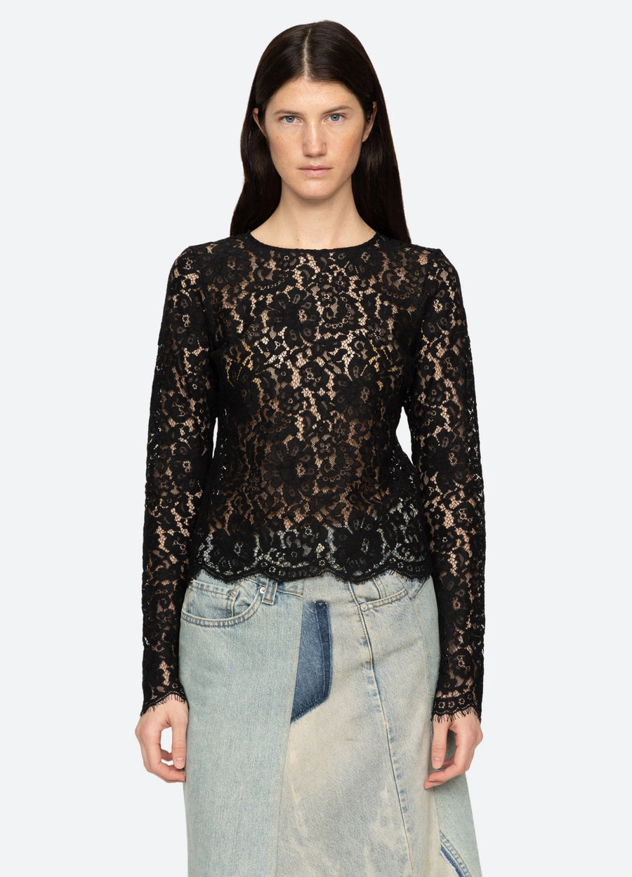 Suzy Lace Top