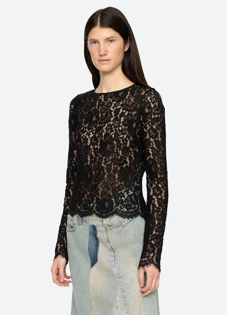 Suzy Lace Top