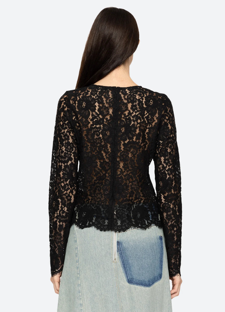 Suzy Lace Top