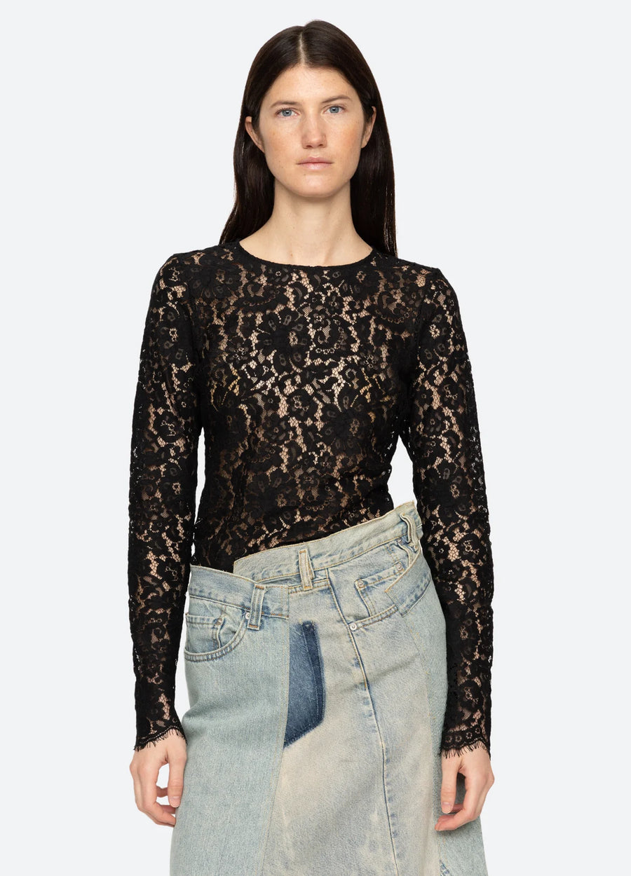 Suzy Lace Top