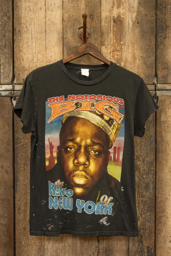 Notorious B.I.G. King of NYC Crew Tee