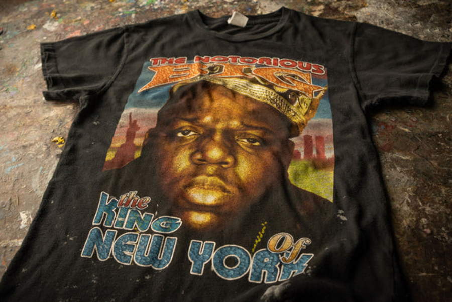 Notorious B.I.G. King of NYC Crew Tee