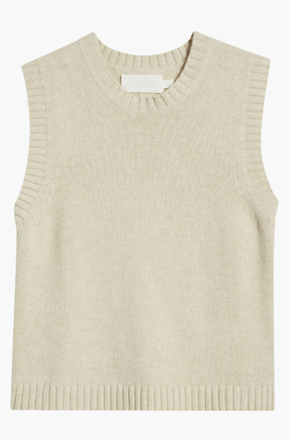 Josie Wool Blend Sweater Vest