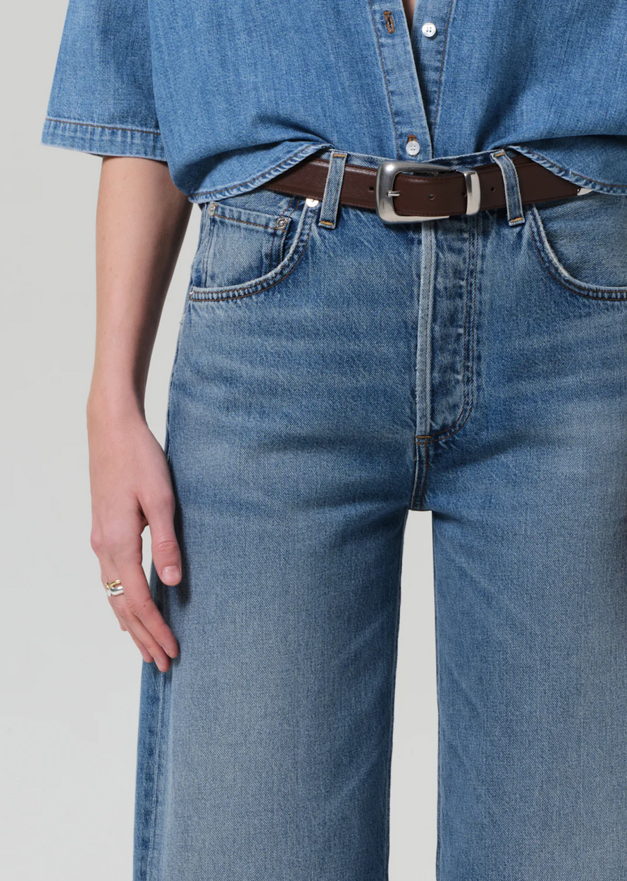 Ayla Raw Hem Crop