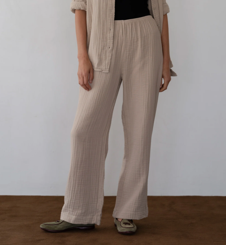 The Bubble Simple Crop Pant