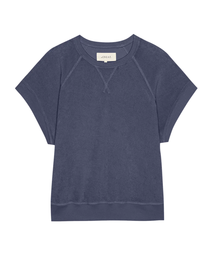 The Micro Terry Wedge Sweatshirt