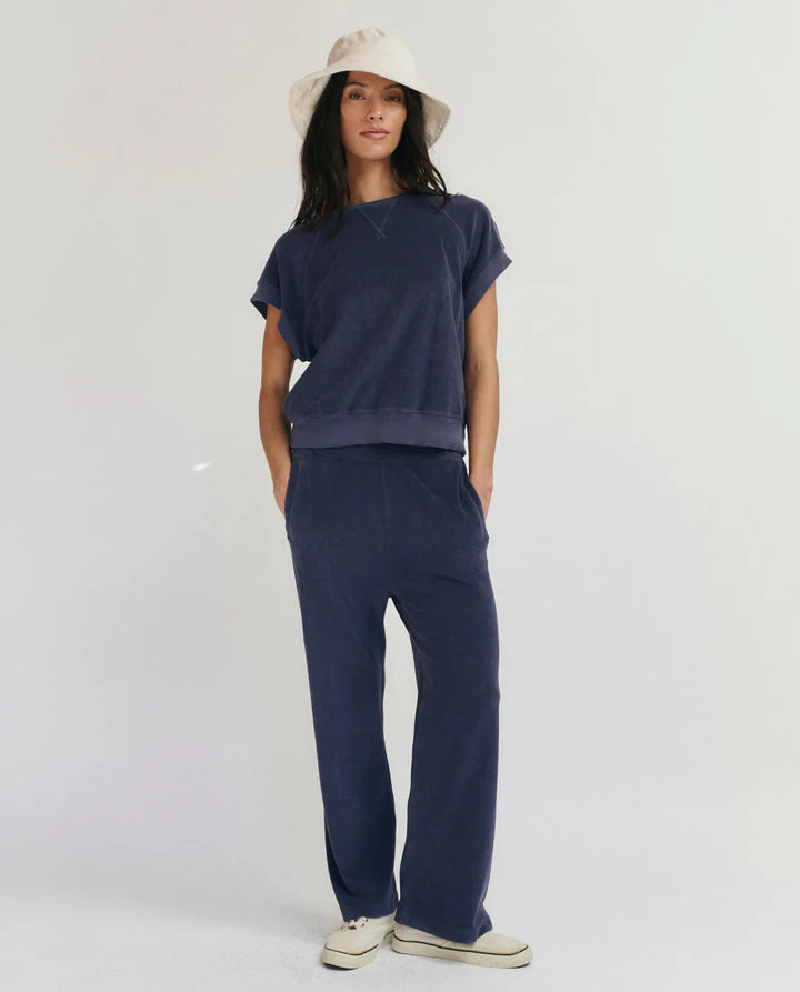 The Micro Terry Wedge Sweatshirt