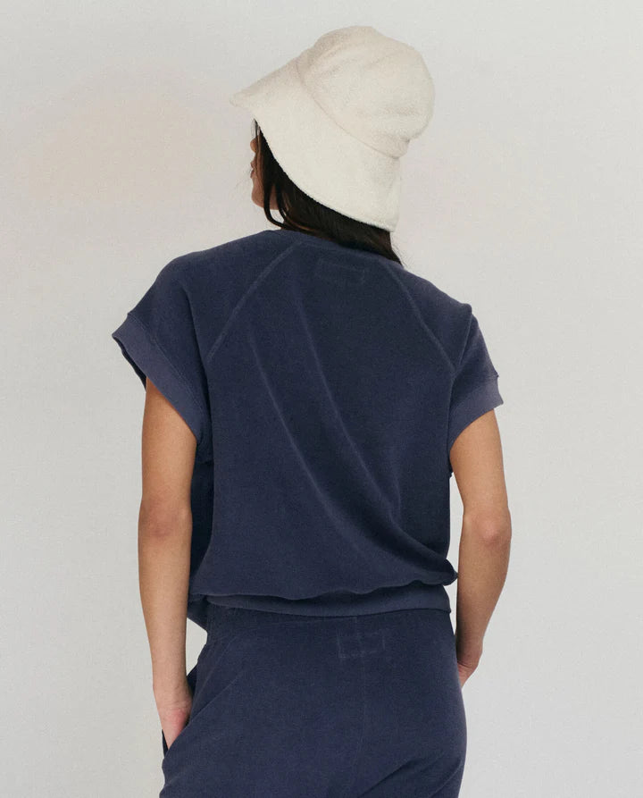 The Micro Terry Wedge Sweatshirt