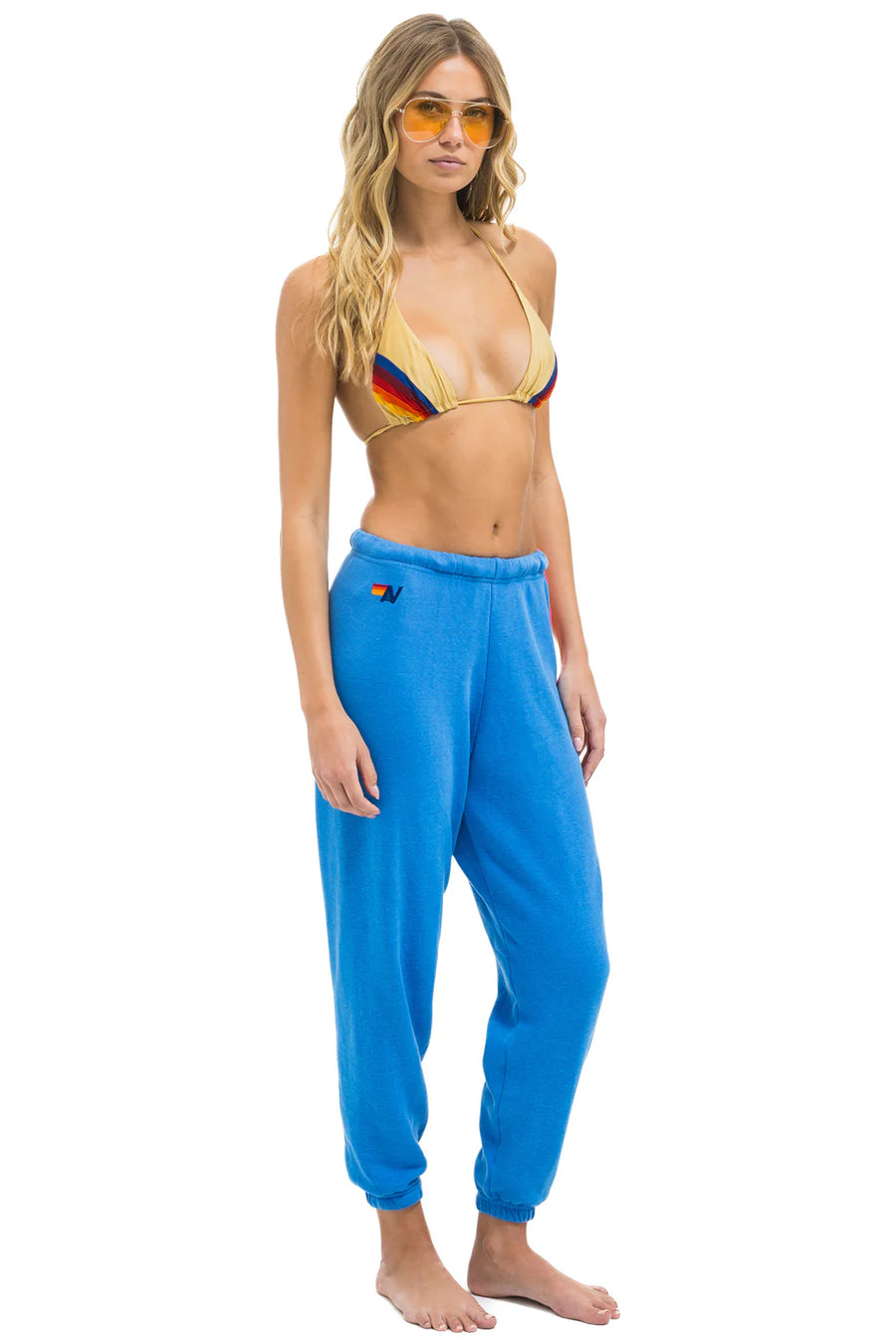 5 Stripe Womens Sweatpants