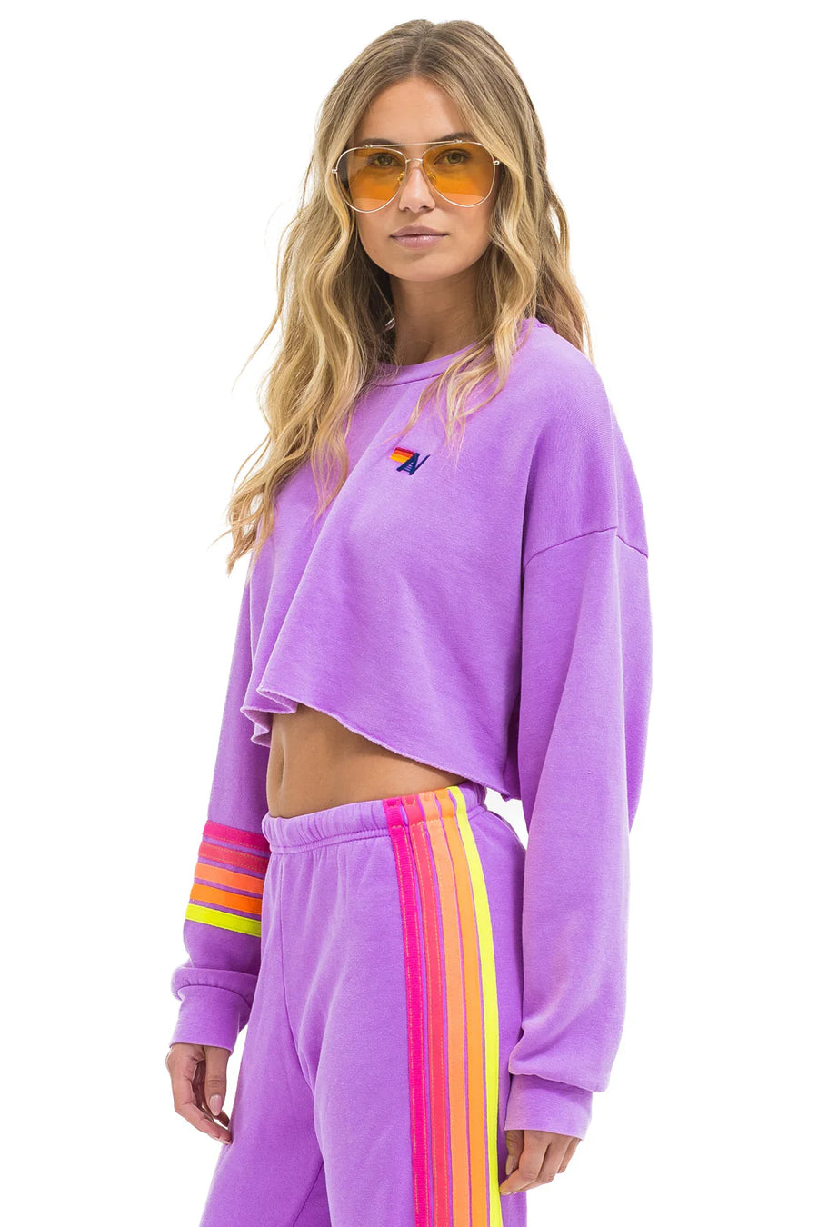 Rugby 2 Stitch Crew Sweatshirt Relaxed
