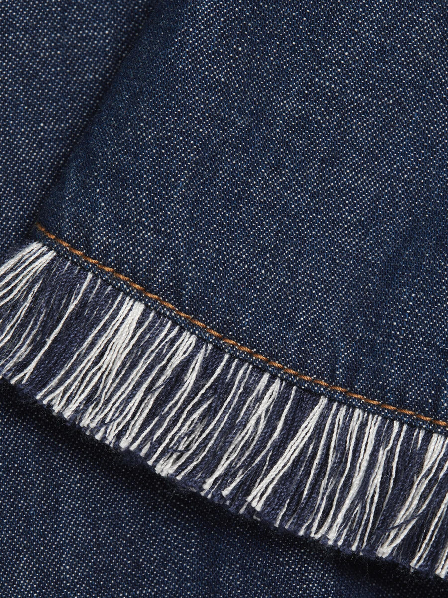 Rhiannon Fringe Denim Short