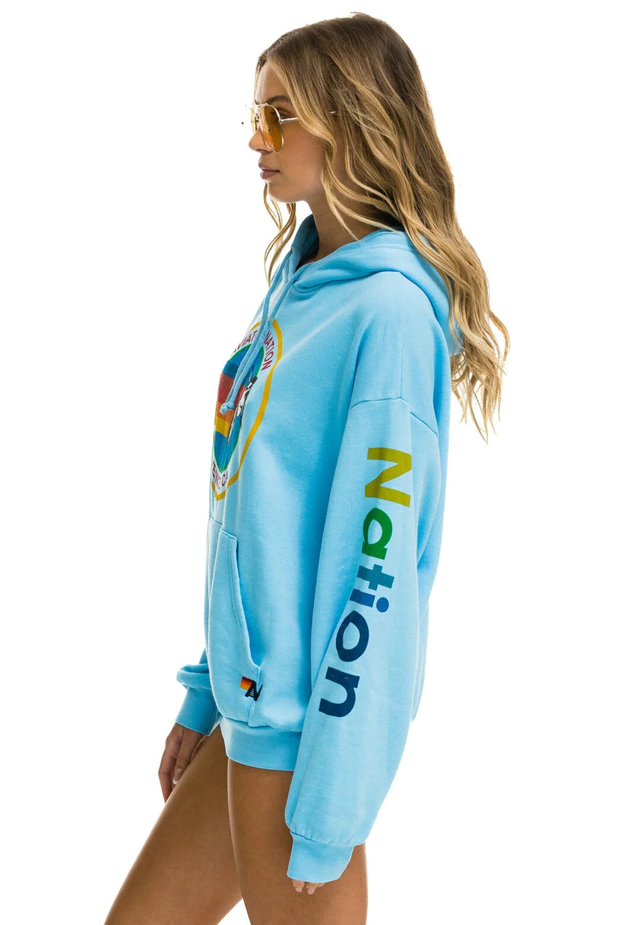 Aviator Nation Pullover Hoodie Relaxed
